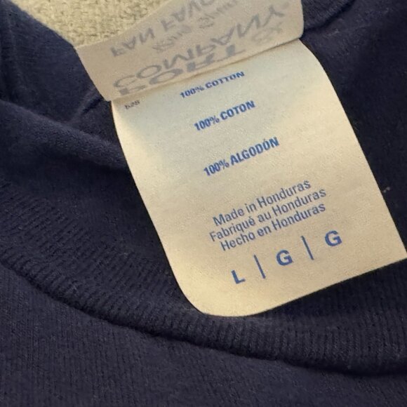 Bernie Sanders Hindsight Is 2020 Campaign Tee, Cotton T-Shirt, Blue, Large - Picture 9 of 11